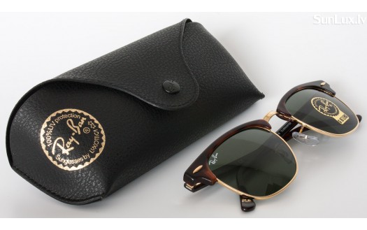 Ray-Ban Clubmaster Classic (RB3016 W0366 49mm) saules brilles